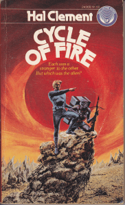 Turn left at Jim Wilson's gas station and then keep going 'til you see a big field with a tree in it